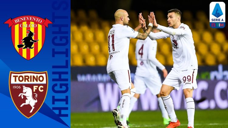 Serie A: Benevento 2 - 2 Torino (2020-2021)