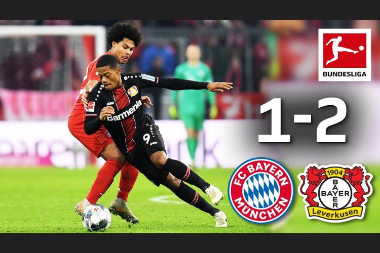 Bundesliga: Bayern München 1 - 2 Leverkusen (2019-2020)
