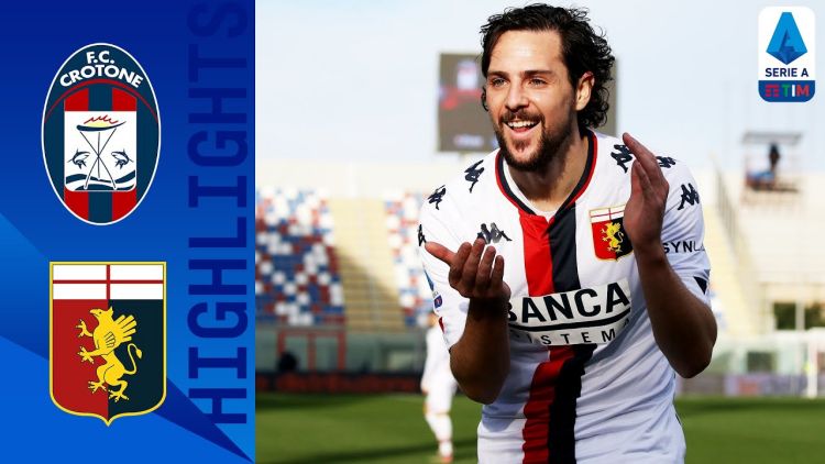 Serie A: Crotone 0 - 3 Genoa (2020-2021)