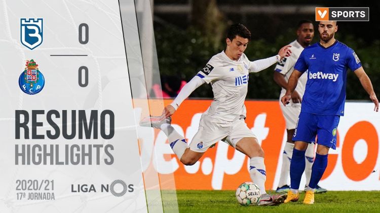 Liga NOS: B SAD 0 - 0 FC Porto (2020-2021)