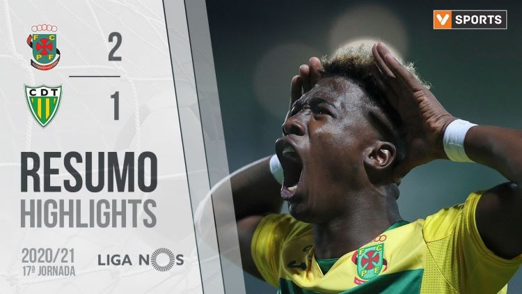 Liga NOS: Paços Ferreira 2 - 1 Tondela (2020-2021)
