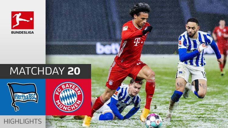 Bundesliga: Hertha Berlin 0 - 1 Bayern München (2020-2021)