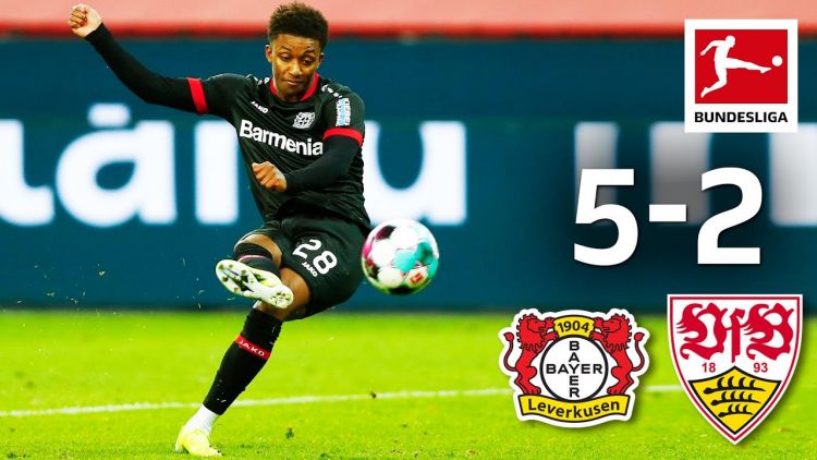 Bundesliga: Leverkusen 5 - 2 Estugarda (2020-2021)