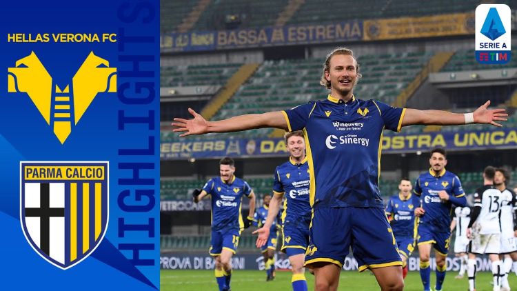 Serie A: Verona 2 - 1 Parma (2020-2021)