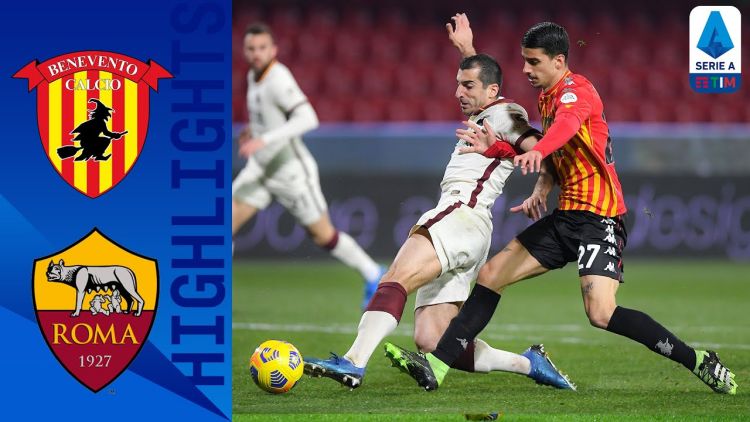Serie A: Benevento 0 - 0 Roma (2020-2021)