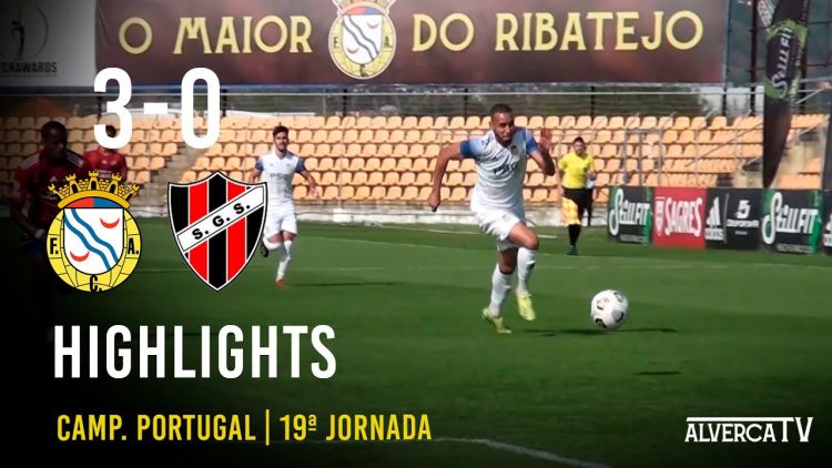 Campeonato de Portugal: Alverca 3 - 0 Sacavenense (2020-2021)