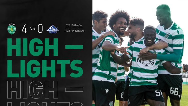 Campeonato de Portugal: Sporting 4 - 0 Rabo de Peixe (2020-2021)