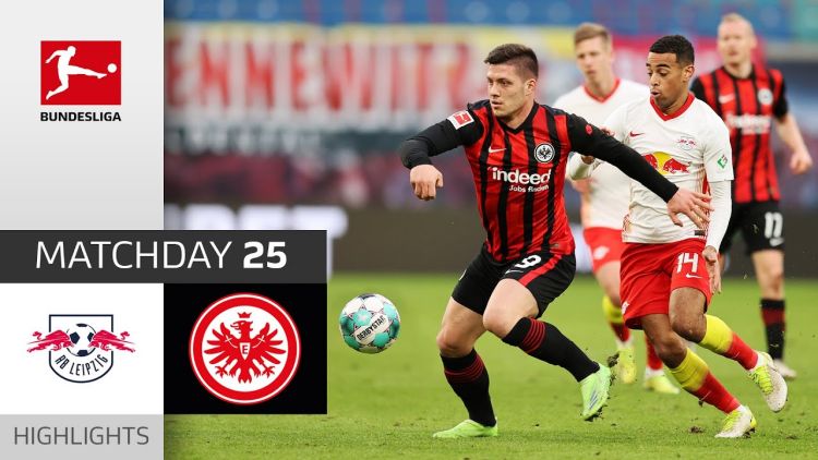 Bundesliga: RB Leipzig 1 - 1 Frankfurt (2020-2021)