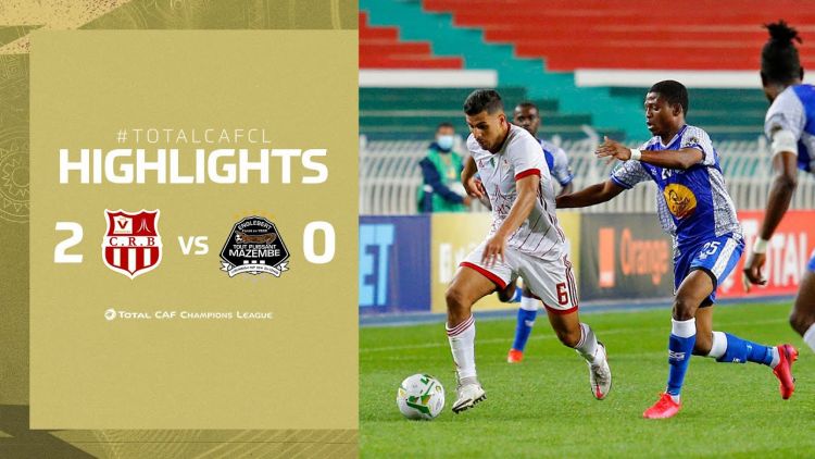 CAF Champions League: CR Bélouizdad 2 - 0 TP Mazembe (2020-2021)