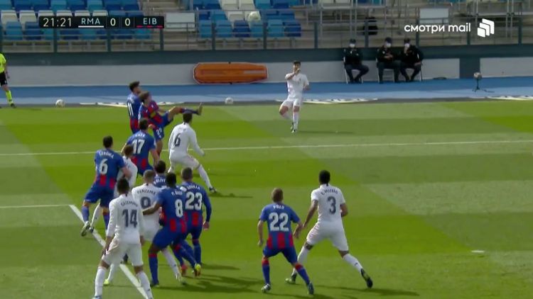 La Liga: Real Madrid 2 - 0 Eibar (2020-2021)