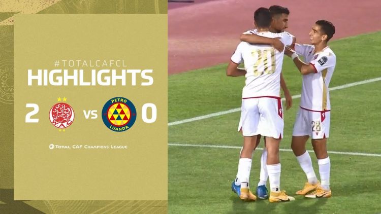 CAF Champions League: WAC Casablanca 2 - 0 Petro Luanda (2020-2021)
