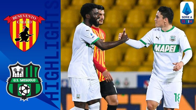 Serie A: Benevento 0 - 1 Sassuolo (2020-2021)