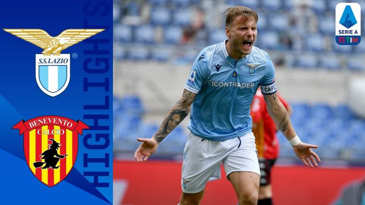 Serie A: Lazio 5 - 3 Benevento (2020-2021)