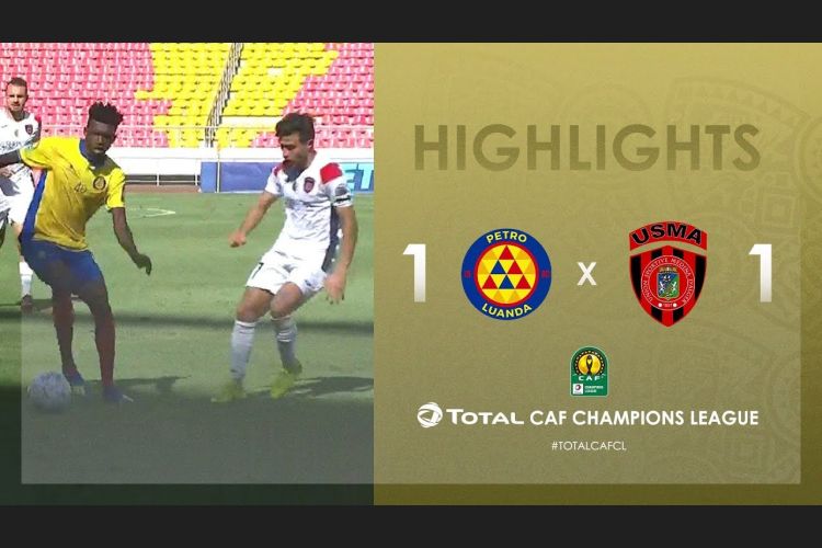 CAF Champions League: Petro Luanda 1 - 1 USM Alger (2019-2020)