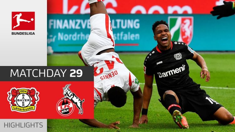 Bundesliga: Leverkusen 3 - 0 FC Koln (2020-2021)