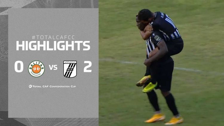 CAF Confederation Cup: Salitas FC 0 - 2 CS Sfaxien (2020-2021)