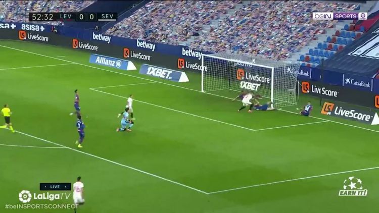 La Liga: Levante 0 - 1 Sevilla (2020-2021)