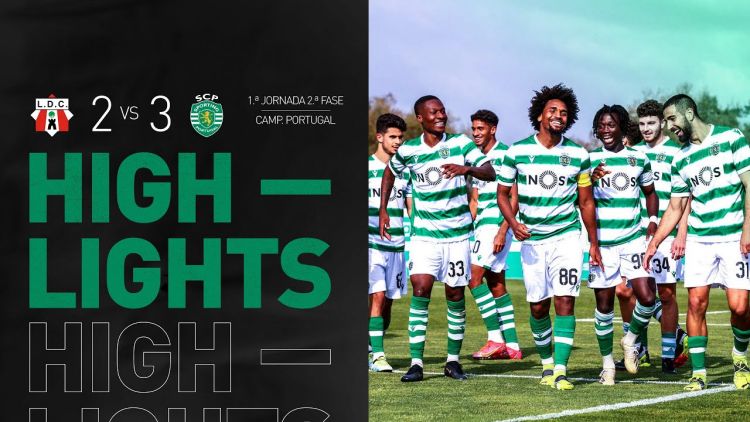 Campeonato de Portugal: Louletano 2 - 3 Sporting (2020-2021)