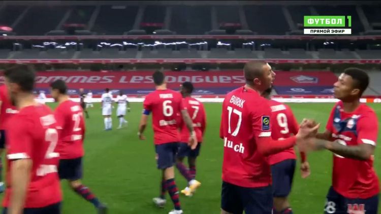 Ligue 1: Lille 2 - 0 Nice (2020-2021)