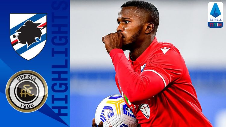 Serie A: Sampdoria 2 - 2 Spezia (2020-2021)