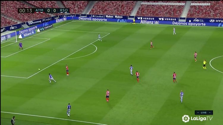 La Liga: Atlético Madrid 2 - 1 Real Sociedad (2020-2021)