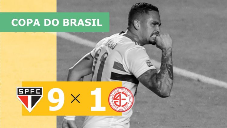 Copa do Brasil: São Paulo 9 - 1 4 de Julho (2021)