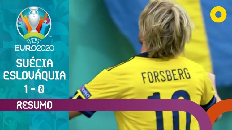 Europeu: Suécia 1 - 0 Eslováquia (2020)