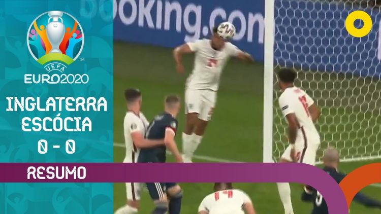 Europeu: Inglaterra 0 - 0 Escócia (2020)