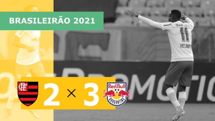 Brasileirão: Flamengo 2 - 3 RB Bragantino (2021)