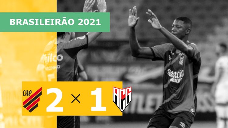 Brasileirão: Athletico-PR 2 - 1 Atlético-GO (2021)