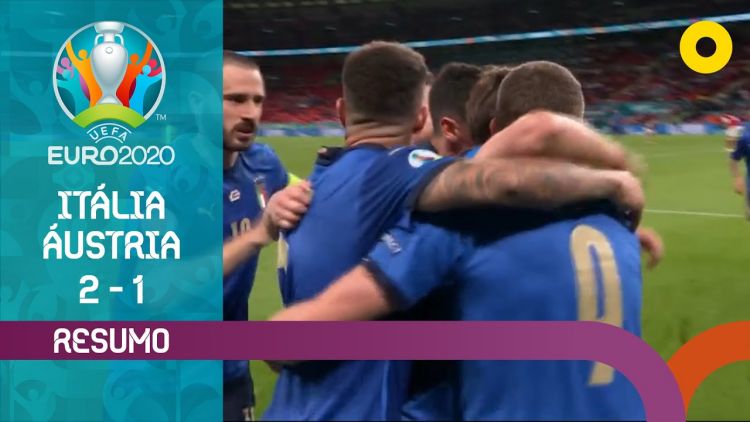 Europeu: Itália 2 - 1 a.p Áustria (2020)