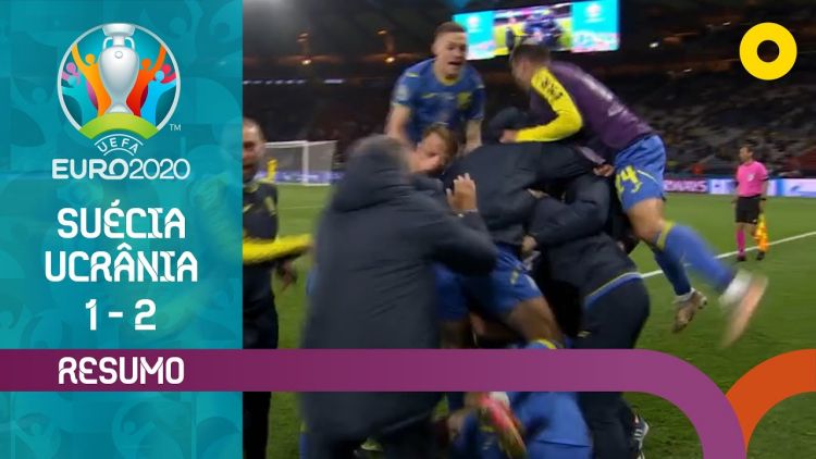 Europeu: Suécia 1 - 2 a.p Ucrânia (2020)