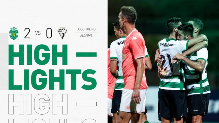 Amigáveis de clubes: Sporting 2 - 0 Angers (2021-2022)