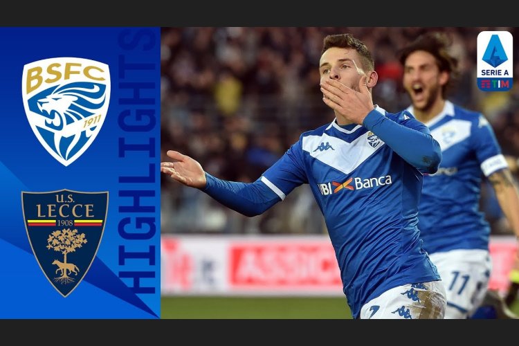 Serie A: Brescia 3 - 0 Lecce (2019-2020)