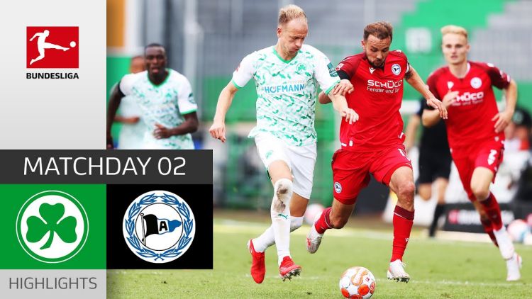 Bundesliga: SpVgg Greuther 1 - 1 Bielefeld (2021-2022)