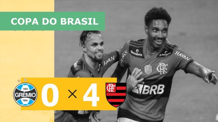 Copa do Brasil: Grêmio 0 - 4 Flamengo (2021)
