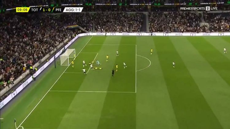 Liga Conferência Europa: Tottenham 3 - 0 Paços Ferreira (2021-2022)