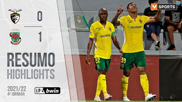 Liga Portugal Bwin: Portimonense 0 - 1 Paços Ferreira (2021-2022)