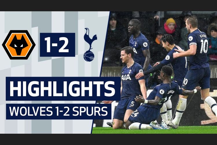 Premier League: Wolves 1 - 2 Tottenham (2019-2020)