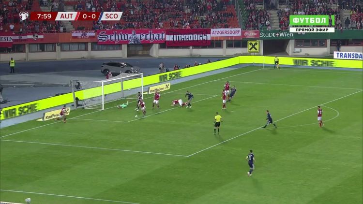 Qualificação Mundial Europa: Áustria 0 - 1 Escócia (2022)