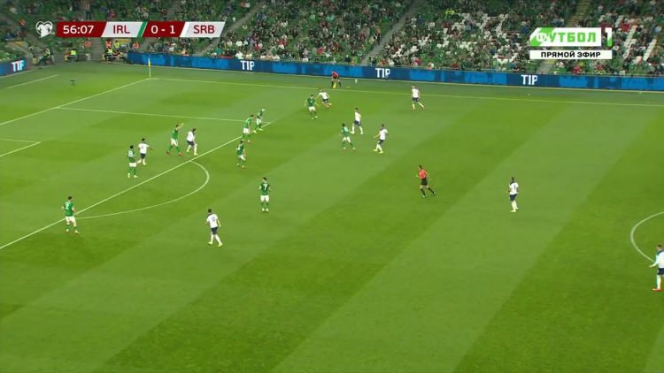 Qualificação Mundial Europa: Rep. Irlanda 1 - 1 Sérvia (2022)