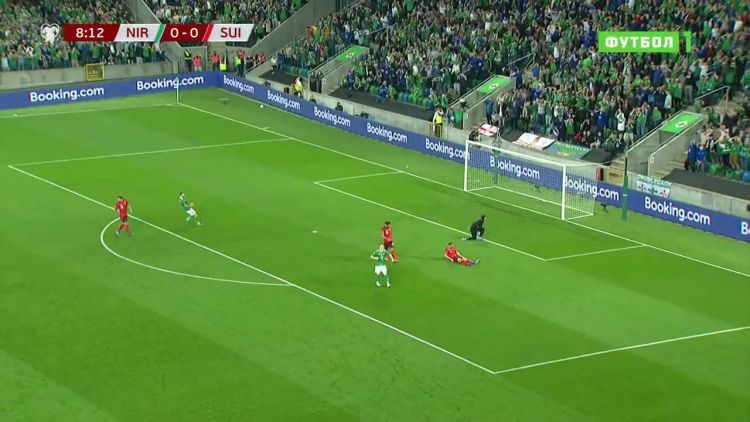 Qualificação Mundial Europa: Irlanda do Norte 0 - 0 Suíça (2022)