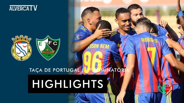 Taça de Portugal Placard: Alverca 6 - 0 Eléctrico (2021-2022)