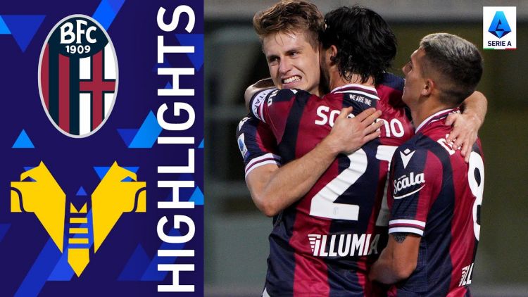 Serie A: Bologna 1 - 0 Verona (2021-2022)