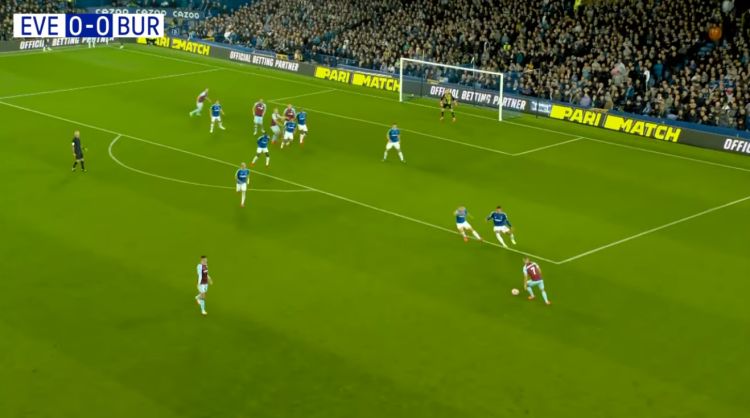 Premier League: Everton 3 - 1 Burnley (2021-2022)