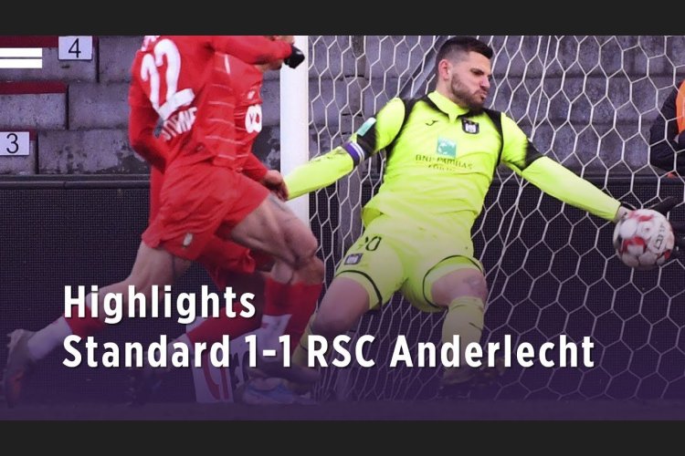Pro League: Standard 1 - 1 Anderlecht (2019-2020)