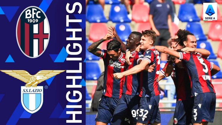 Serie A: Bologna 3 - 0 Lazio (2021-2022)