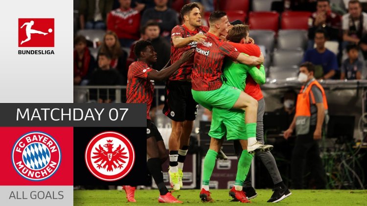 Bundesliga: Bayern München 1 - 2 Frankfurt (2021-2022)