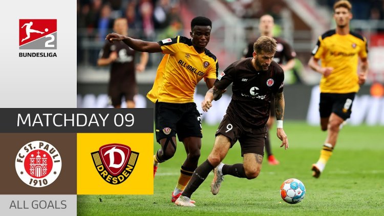 2. Bundesliga: FC St. Pauli 3 - 0 Dynamo Dresden (2021-2022)