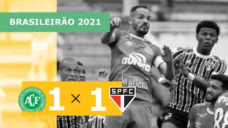 Brasileirão: Chapecoense 1 - 1 São Paulo (2021)